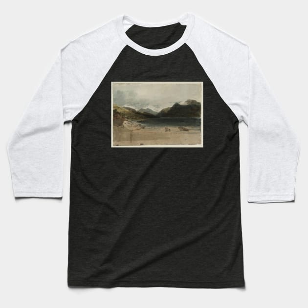 A Welsh Lake, 1799-1800 Baseball T-Shirt by Art_Attack